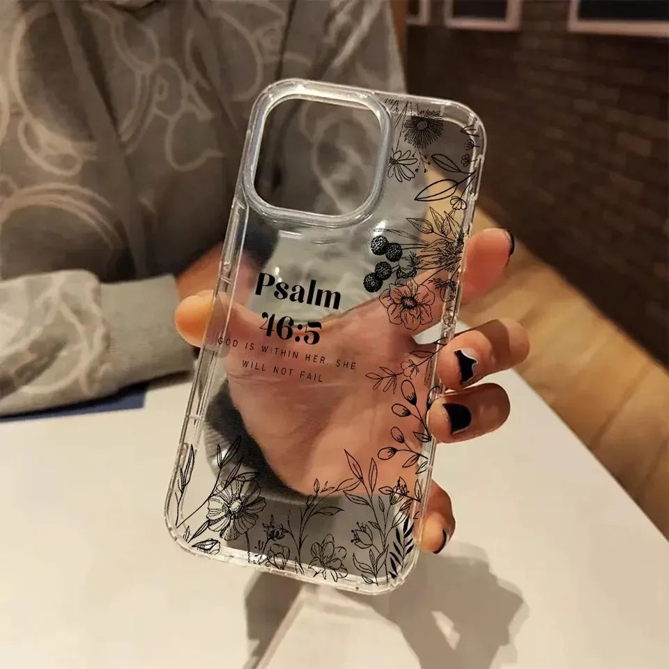 Psalm 46:5 Verse iPhone Case 