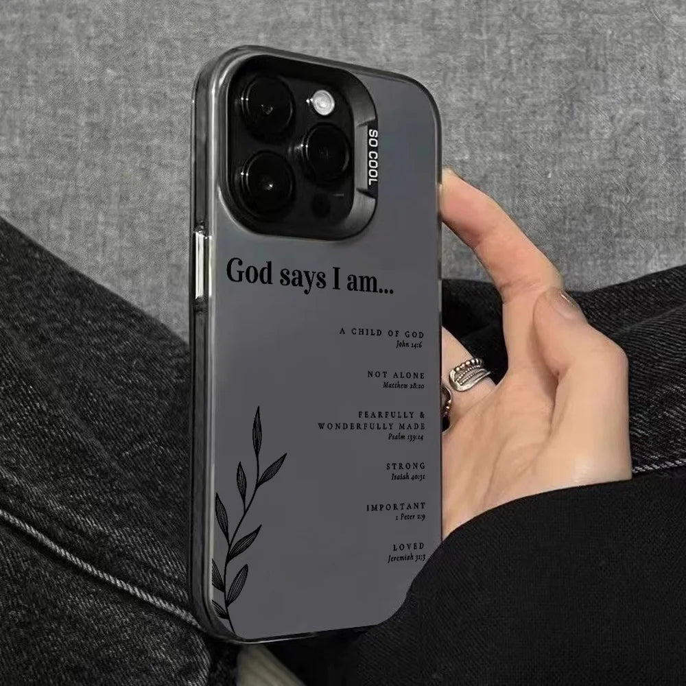 Verse Scripture iPhone Case 