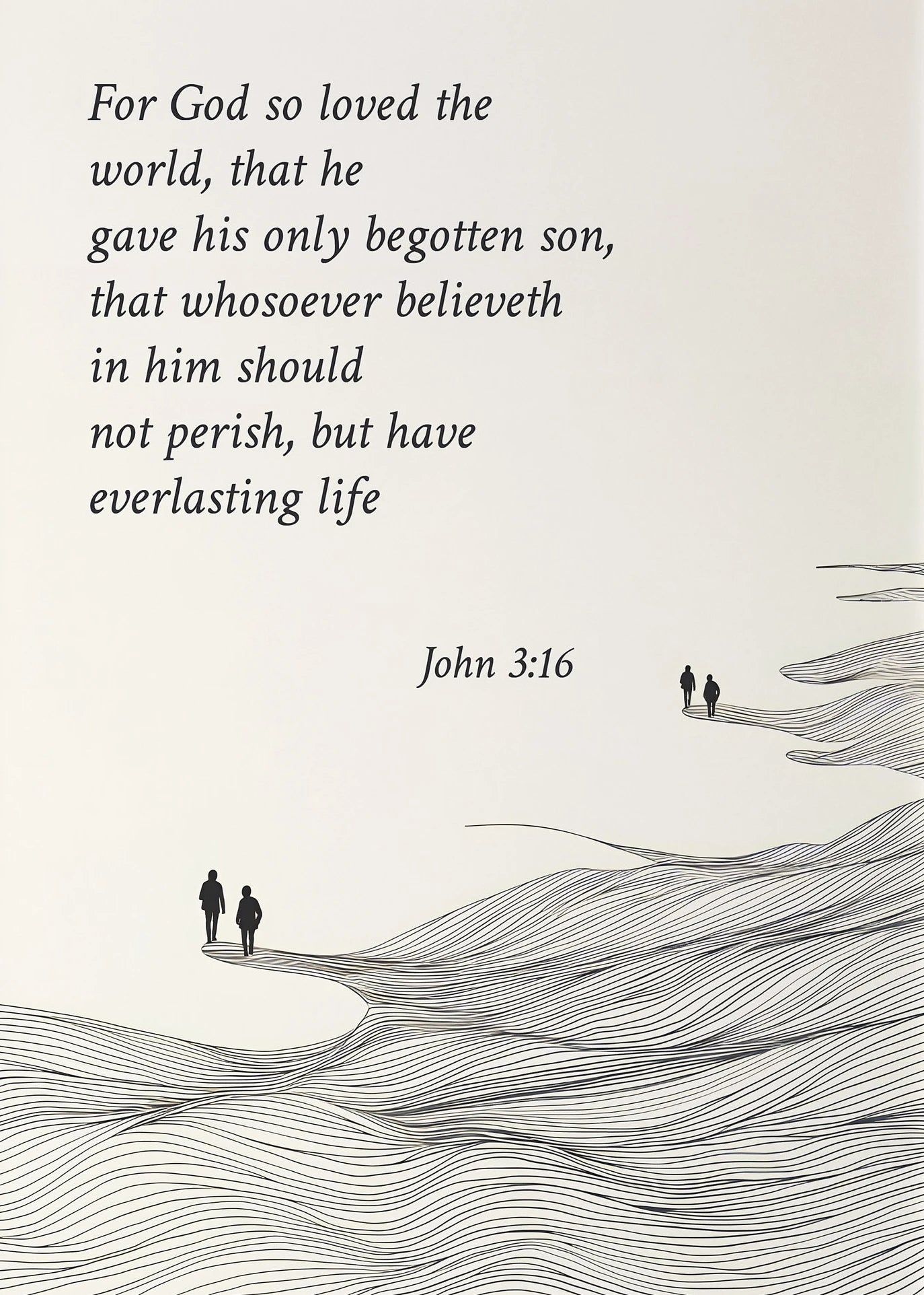 Christian Bible Verse Wall Art Decor 