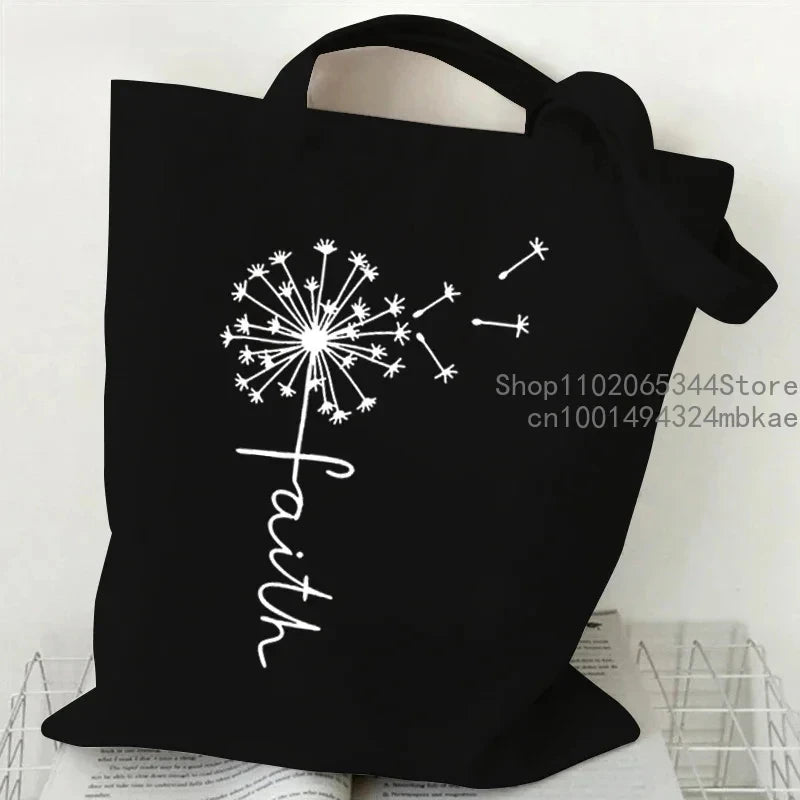 Modern Faith Statement Tote Bag
