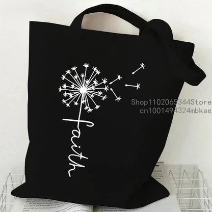 Modern Faith Statement Tote Bag