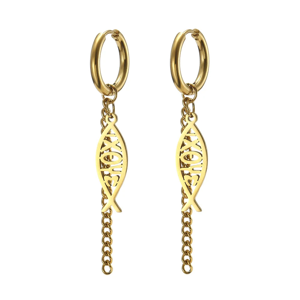 Devotional Stud and Dangle Earring