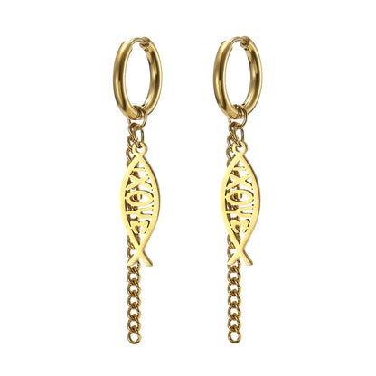 Devotional Stud and Dangle Earring