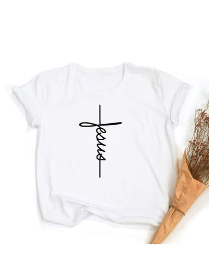 Jesus Cotton T-Shirt 