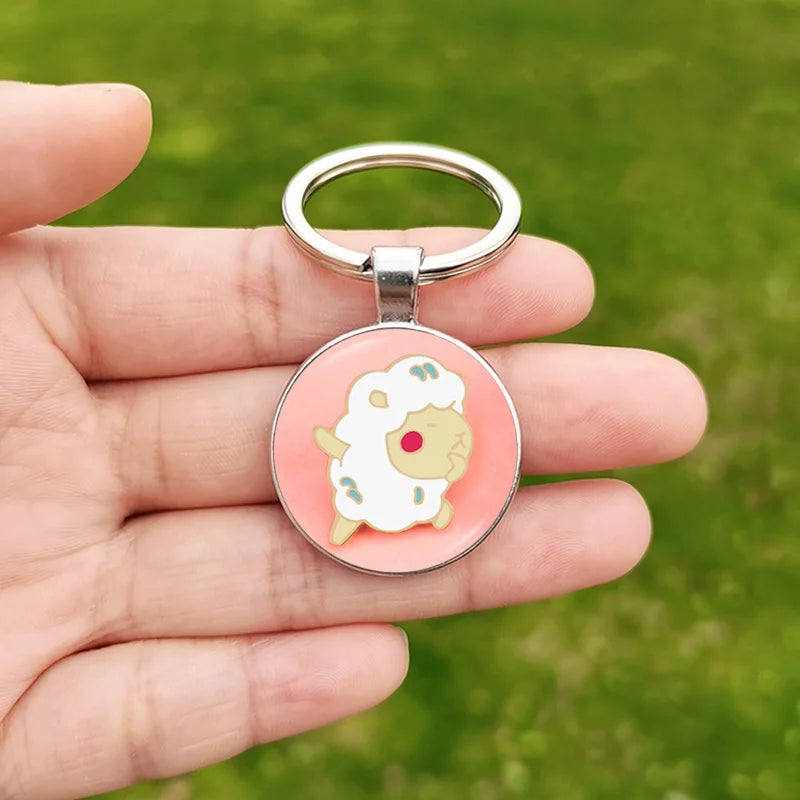 Devotional Medallion Keyring