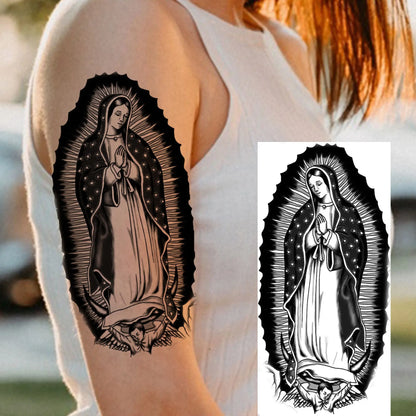 Jesus Fake Tattoo Sleeve Sticker 