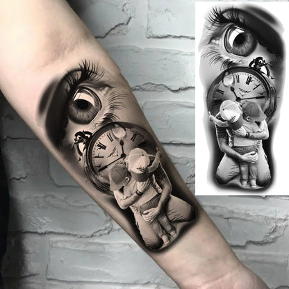 Jesus Fake Tattoo Sleeve Sticker 