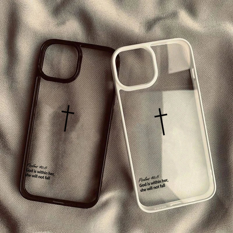 Custodia Salmi 46:5 per iPhone