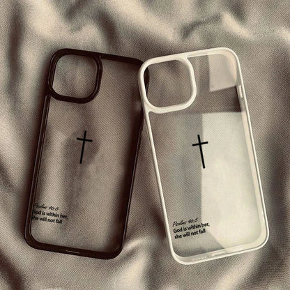 Custodia Salmi 46:5 per iPhone