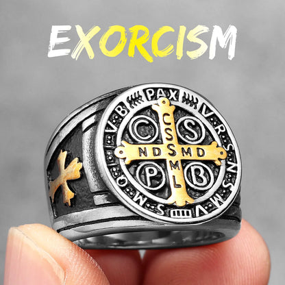 St Benedict Medal Ring