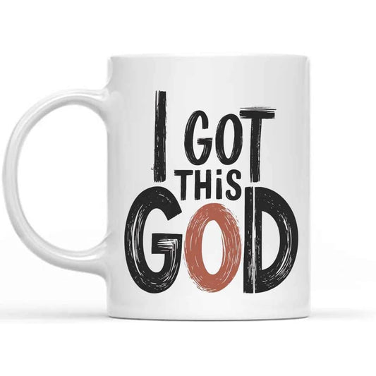 Eu tenho essa caneca cristã de Deus