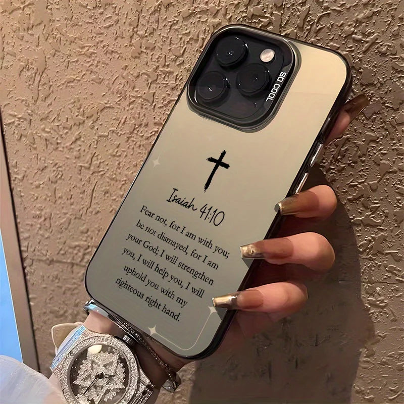 Isaiah 41:10 Verse iPhone Case 
