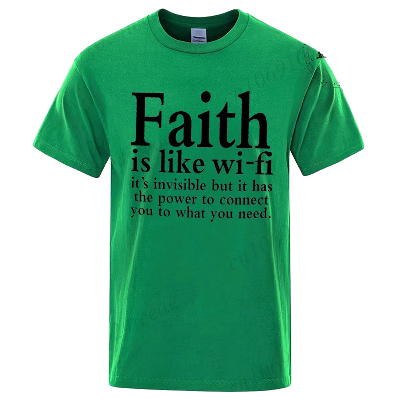 Faith Is Like WiFi Shirt 