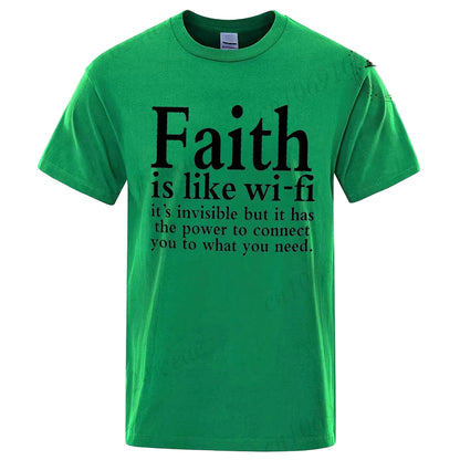 Faith Is Like WiFi Shirt 
