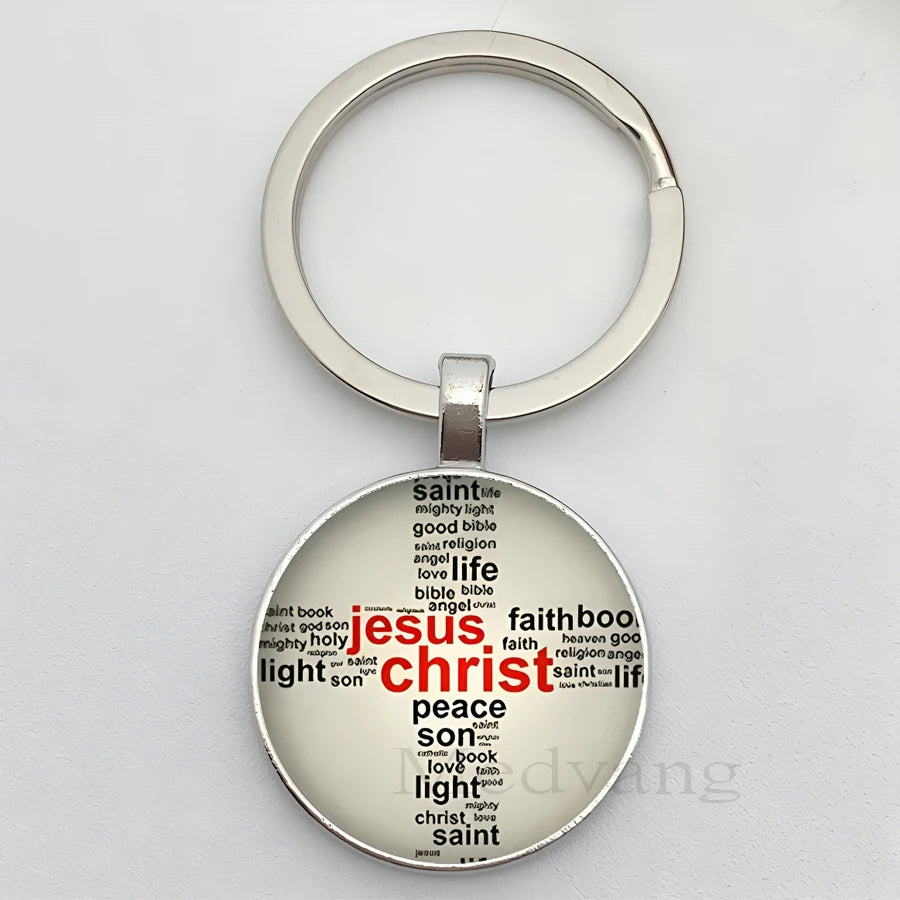 Eu amo Jesus chaveiro