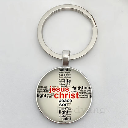 Eu amo Jesus chaveiro