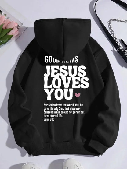 Jesus Loves You Hoodie 