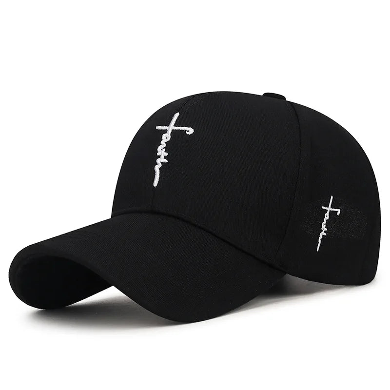 Faith Cross Christian Baseball Cap