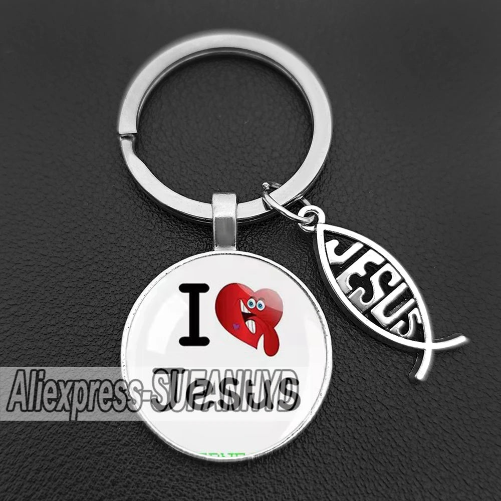 Devotional Medallion Keyring Set