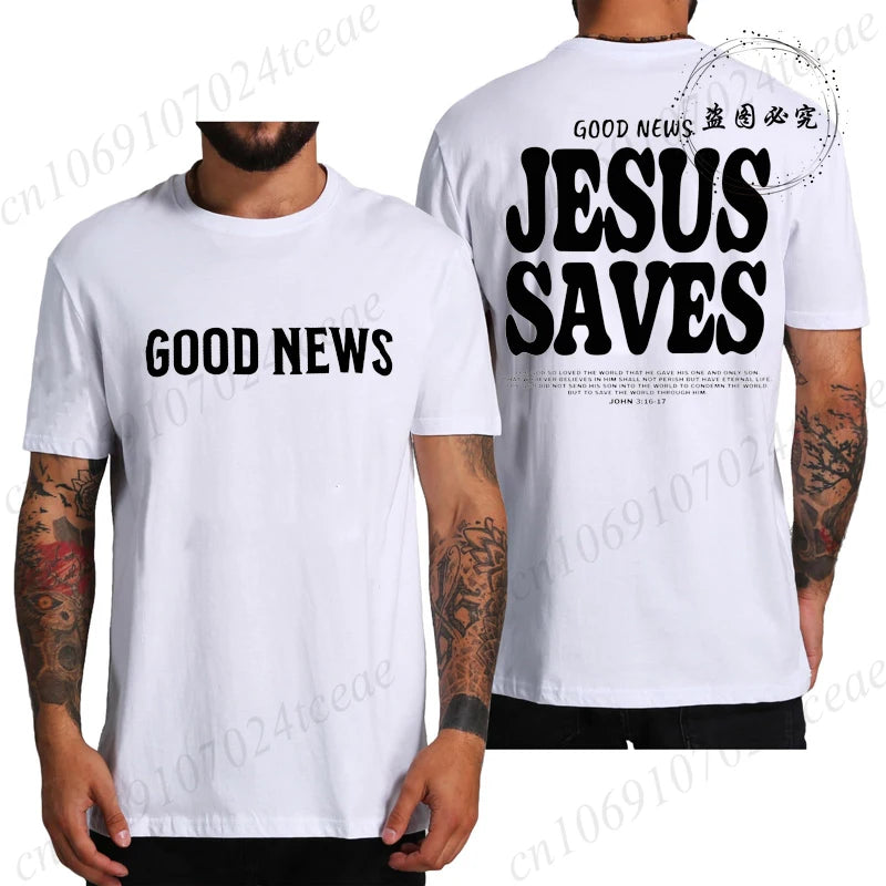 Good News Jesus Saves T-Shirt