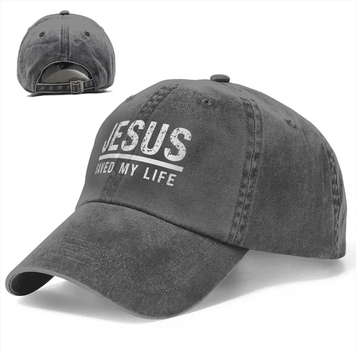 Jesus Saved My Life Cap
