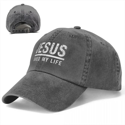 Jesus Saved My Life Cap