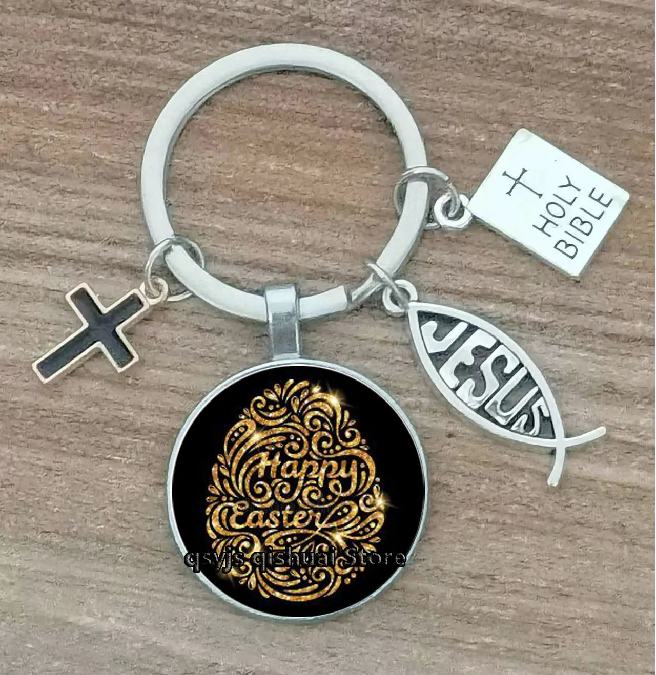 Christian Medallion Keyring Collection