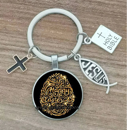 Christian Medallion Keyring Collection