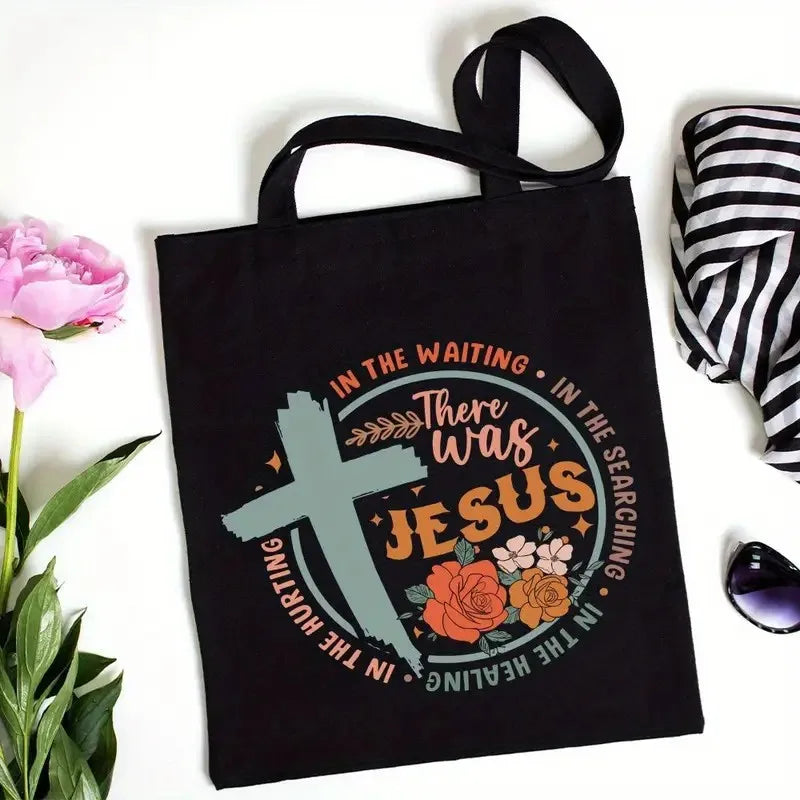 Jesus Tote Bag with Verse