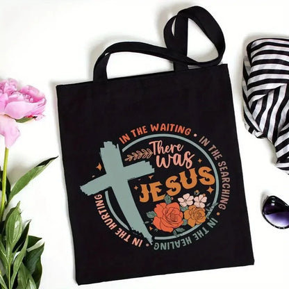 Jesus Tote Bag with Verse