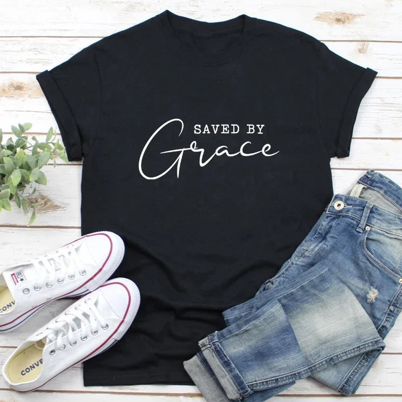 Saved By Grace T-Shirt 