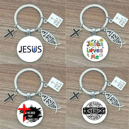 Christian Medallion Keyring Collection