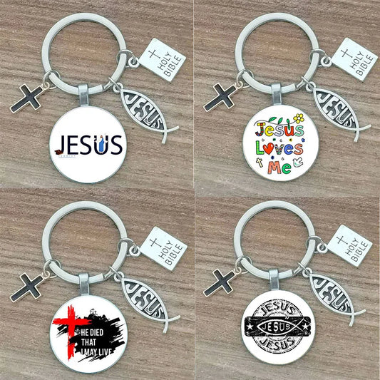 Christian Medallion Keyring Collection