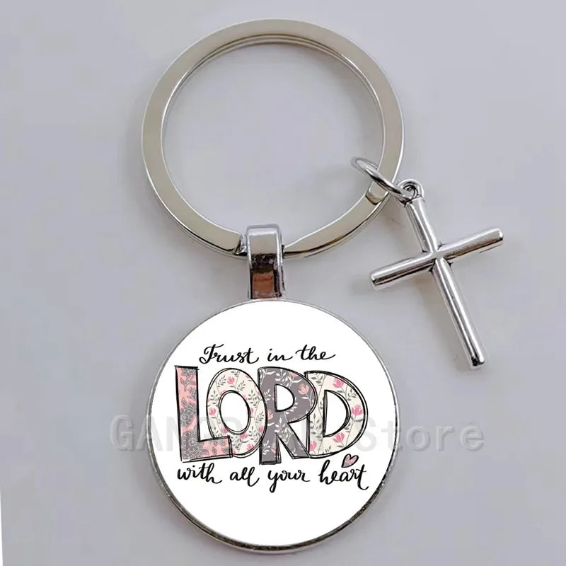 Inspirational Medallion Keyring