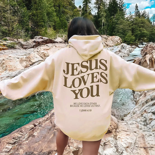 Jesus Loves You Hoodie 