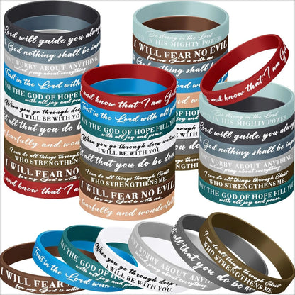 Scripture Silicone Wristbands