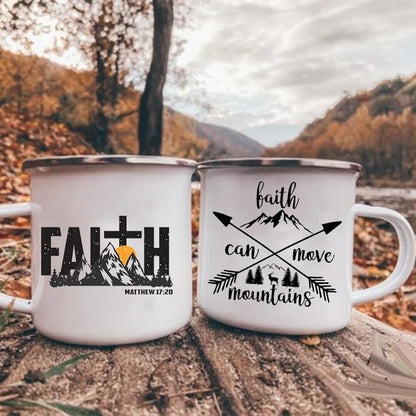Faith Can Move Mountains Mugs