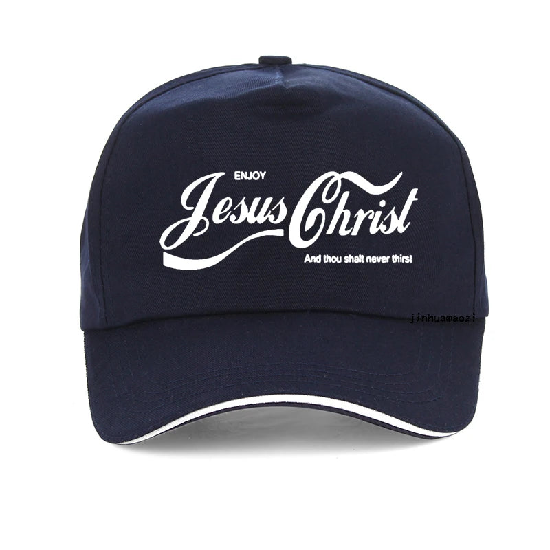 Enjoy Jesus Christ Parody Baseball Cap