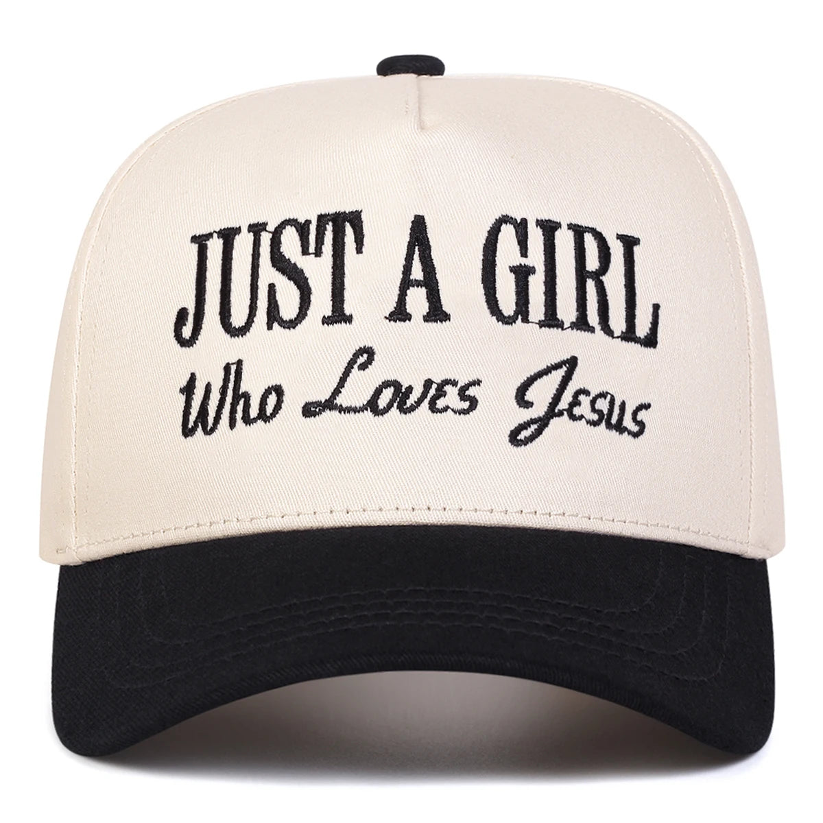 Just a Girl Who Loves Jesus Cap