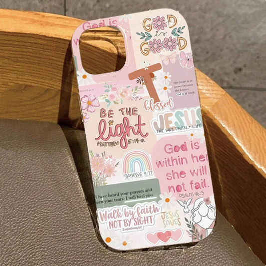 Decorative Transparent Christian Phone Case