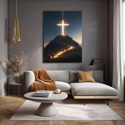 Christ Cross of the Mountain Wall Art 