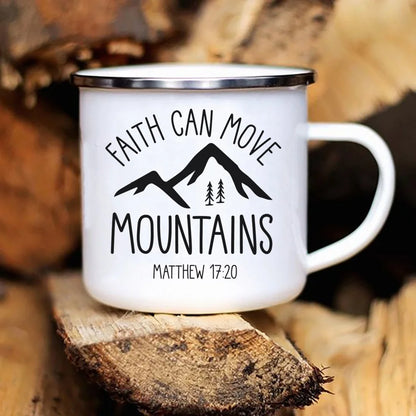 Faith Can Move Mountains Mugs