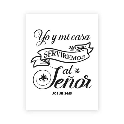 Christian Spanish Version Bible Poster 