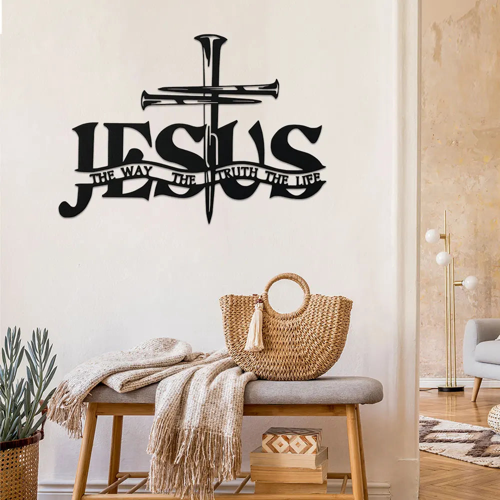 Jesus Metal Wall Art 