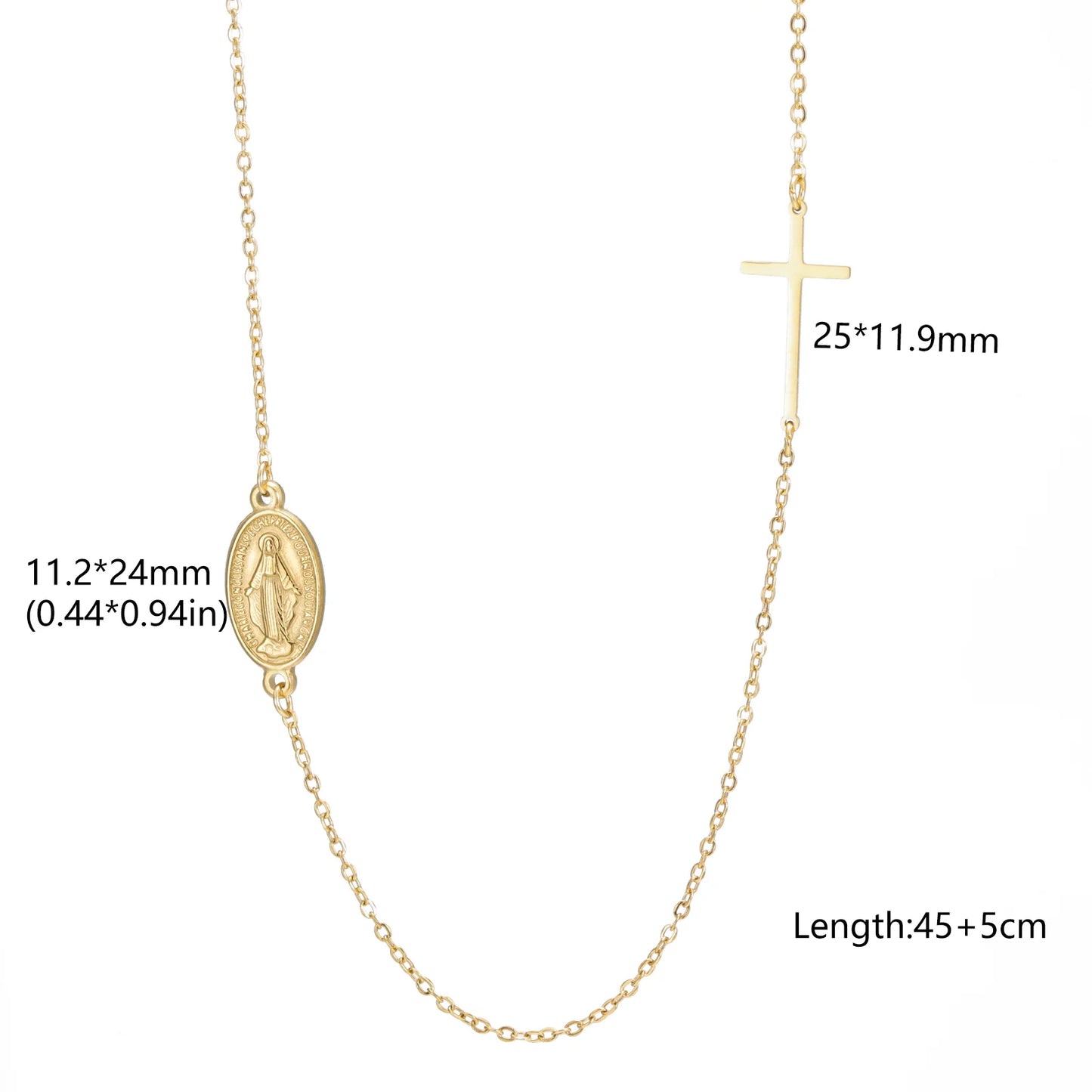 Miraculous Medal Necklace
