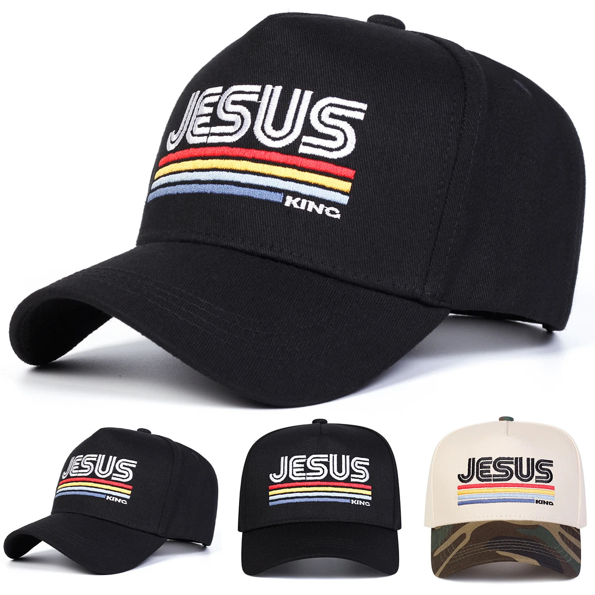 Jesus Embroidered Unisex Baseball Cap