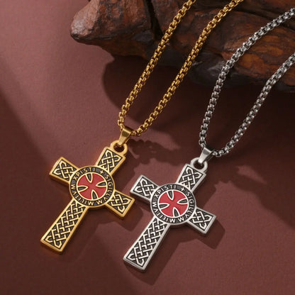 Templar Knight Cross Necklace