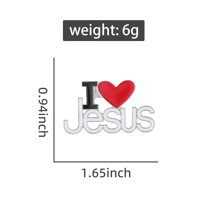 Eu amo Jesus Pin