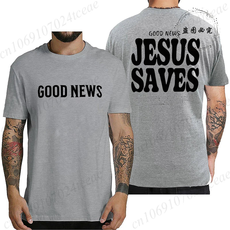 Good News Jesus Saves T-Shirt