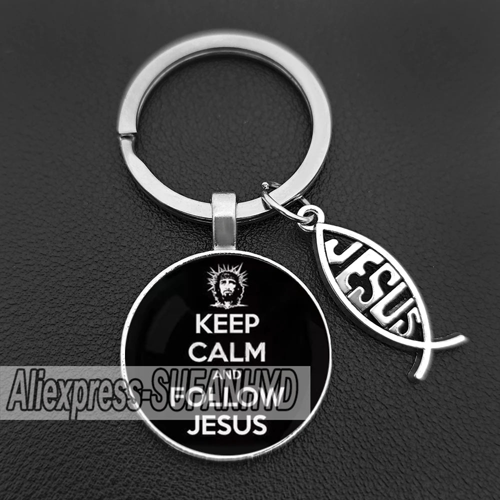 Devotional Medallion Keyring Set